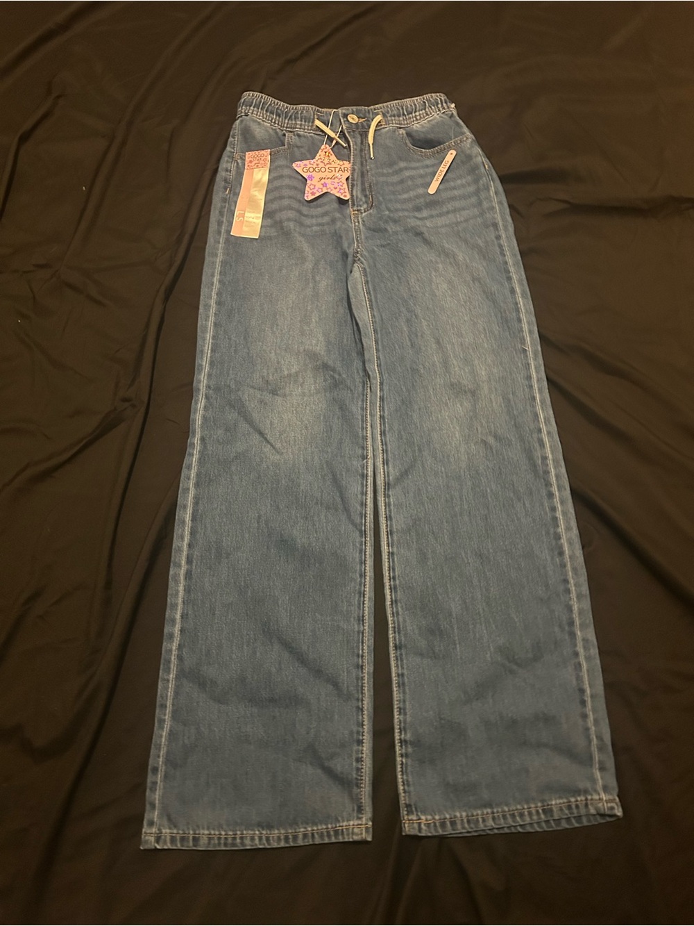 Wide-Leg Women's Jeans in Blue